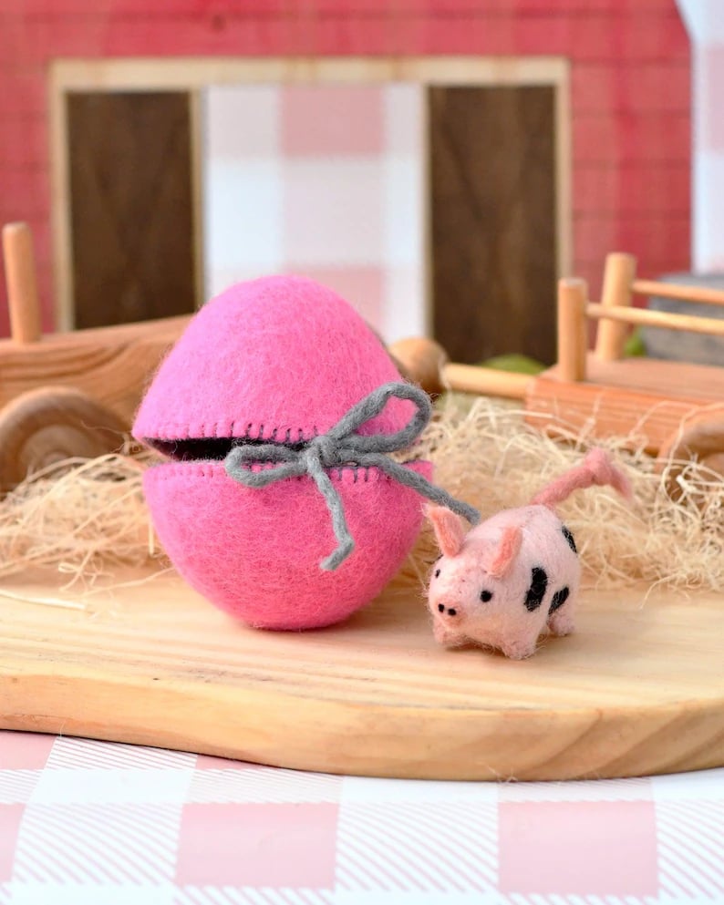 🐣New Easter Arrivals - Surprise Easter Egg from Wool Felt